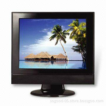 15-inch LCD TV with Contrast Ratio of 450:1, 1,024 x 768 Pixels Resolution